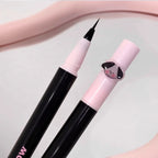 0.05mm Eyeliner Liquid Pen Matte Smooth Quick Dry Waterproof Ultra-thin Eyeliner Lower Eyelash Pen Non Smudging Korean Makeup