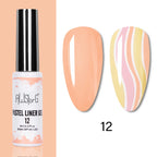 AWStorG 5ML Super Silver Metallic Gel Nail Polish Metal Effect Painting Gel Chromes Varnis Semi Permanent for Nail DIY