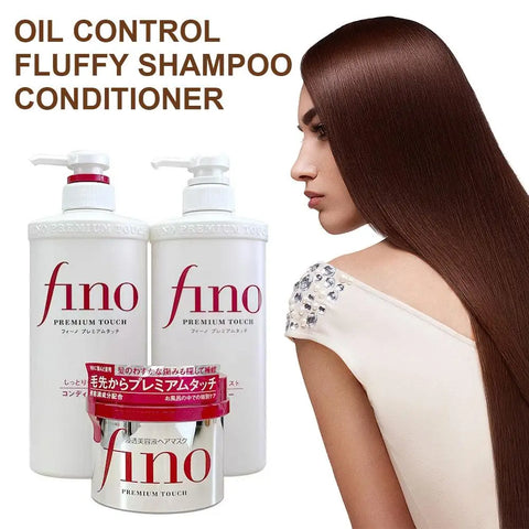 Fino Premium Touch Soaking Beauty Conditioner Repairing Dry Curly Damaged Long-lasting Moisturizing Oil-controlled Hair Care