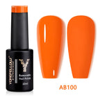 YOKEFELLOW 10ml Jelly Nude Gel Nail Polish High Quality Translucent Pink Nail Gel Varnish Soak Off UV Gel Polish Long Lasting