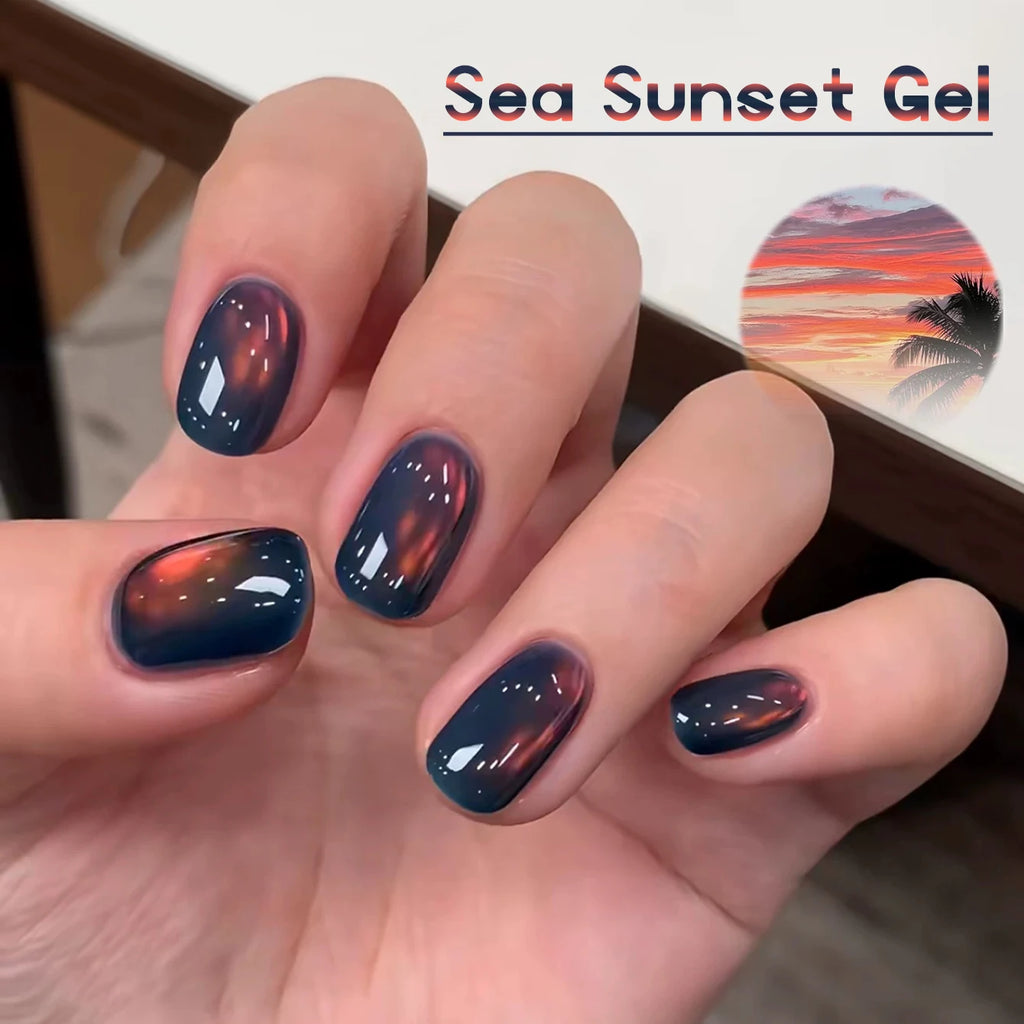 1-8pcs TC Flow Light White Cat Eye Gel Nail Polish Ultra Shine Soak Off UV Gel Mirror Glass Cat Magnet Gel Varnish Nail Supplies