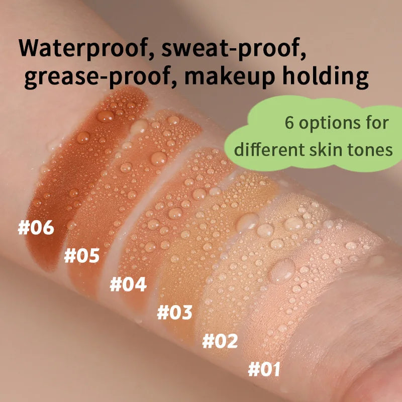 Foundation Stick Contouring Brightening And Even Skin Tone Paste Smooth Moisturizing Waterproof And Long Lasting Daily Makeup