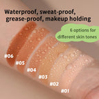 Foundation Stick Contouring Brightening And Even Skin Tone Paste Smooth Moisturizing Waterproof And Long Lasting Daily Makeup