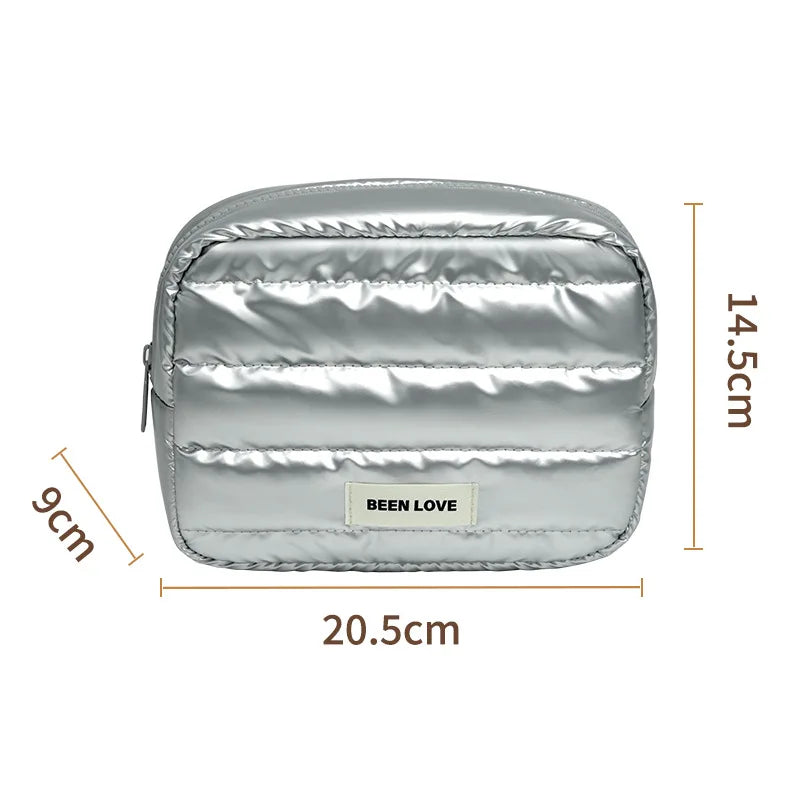 Fashion Large Capacity Makeup Bag Travel Organizer Portable Cosmetic Bag Multifunctional Storage Washbag