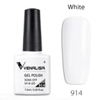 Venalisa 7.5ml Fashion Shiny Soak Off UV Gel Nail Gel Polish Cosmetics Nail Art Manicure Nails Gel Polish Tips Nail Varnish