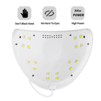 LULAA 88W Nail Dryer Lamp UV Light For Nails Eyes Protection UV Lamp for Gel Nails Gel Nail Polish Curing Dryer Home Salon Tool