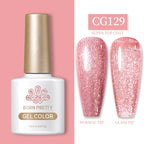 BORN PRETTY 10ml Gel Nail Polish Gel 130 Colors Semi Permanent Solid Nail Gel Varnish Soak Off UV Gel for Base Top Coat