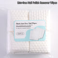 Soft Disposable Nail Polish Remover Pads - Lint-Free Soak Wipe Cleaning Patches for Manicure & Pedicure, Cosmetic Tools for Nail