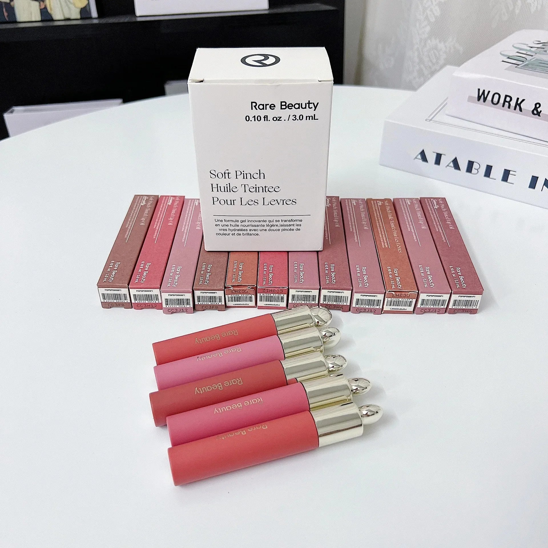 New Rare Beauty Silky Velvet Long-lasting Easy-to-apply Lip Color That Naturally Brightens the Complexion