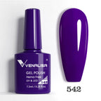 Venalisa HEMA TPO FREE 7.5ml Gel Polish Nail French Pink Jelly Nude Collection Nail Gel Polish Glitter Gorgeous Soak Off UV LED