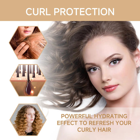 Curl Hair Enhancer Natural Fluffy Lotion Lift Styling Cream Reduce Dandruff Repairs Damage Wig Moisturizer Hair Care Conditioner