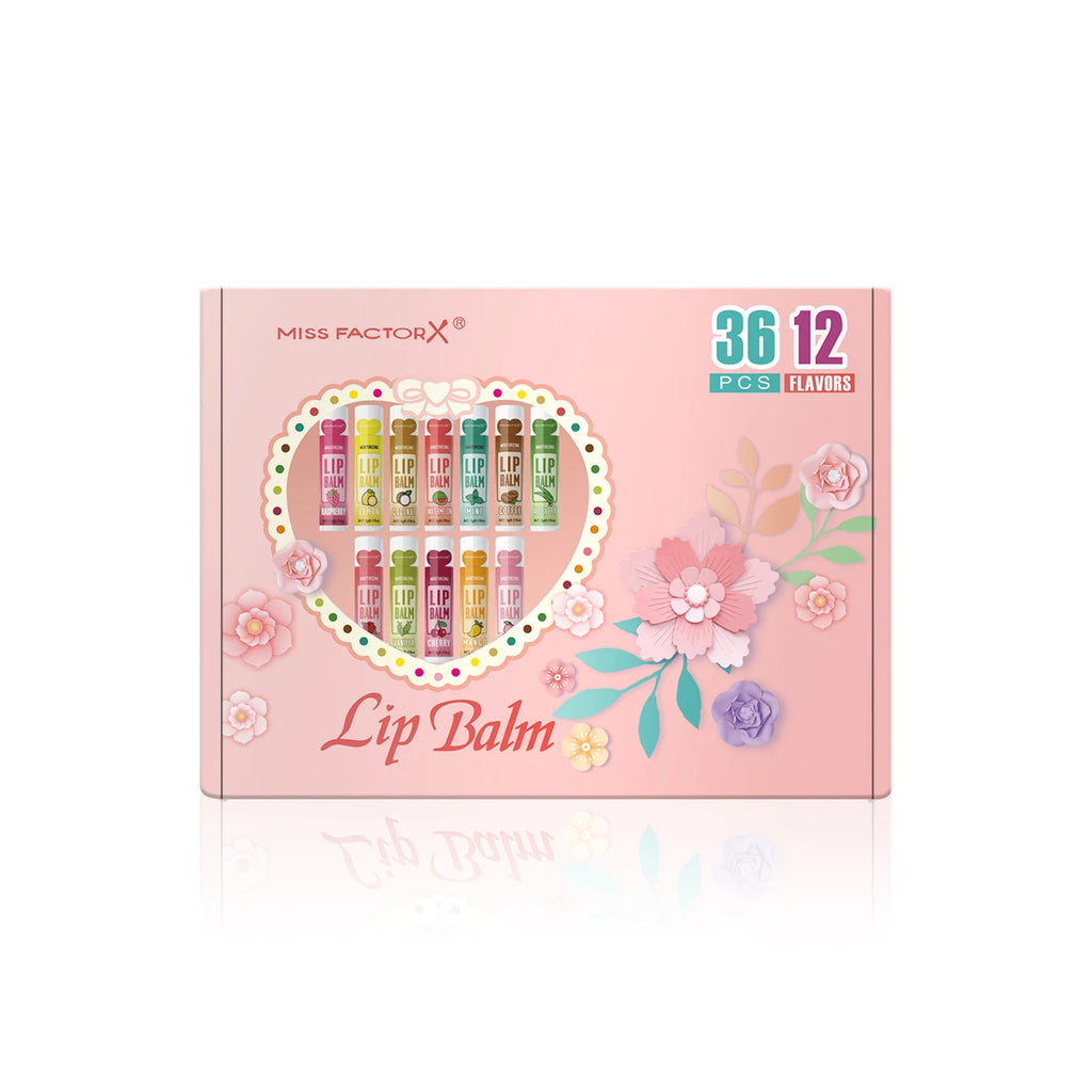 36PCS Moisturizing Lip Balm set 5g deep moisturizing and brightening lips Party gift for friends
