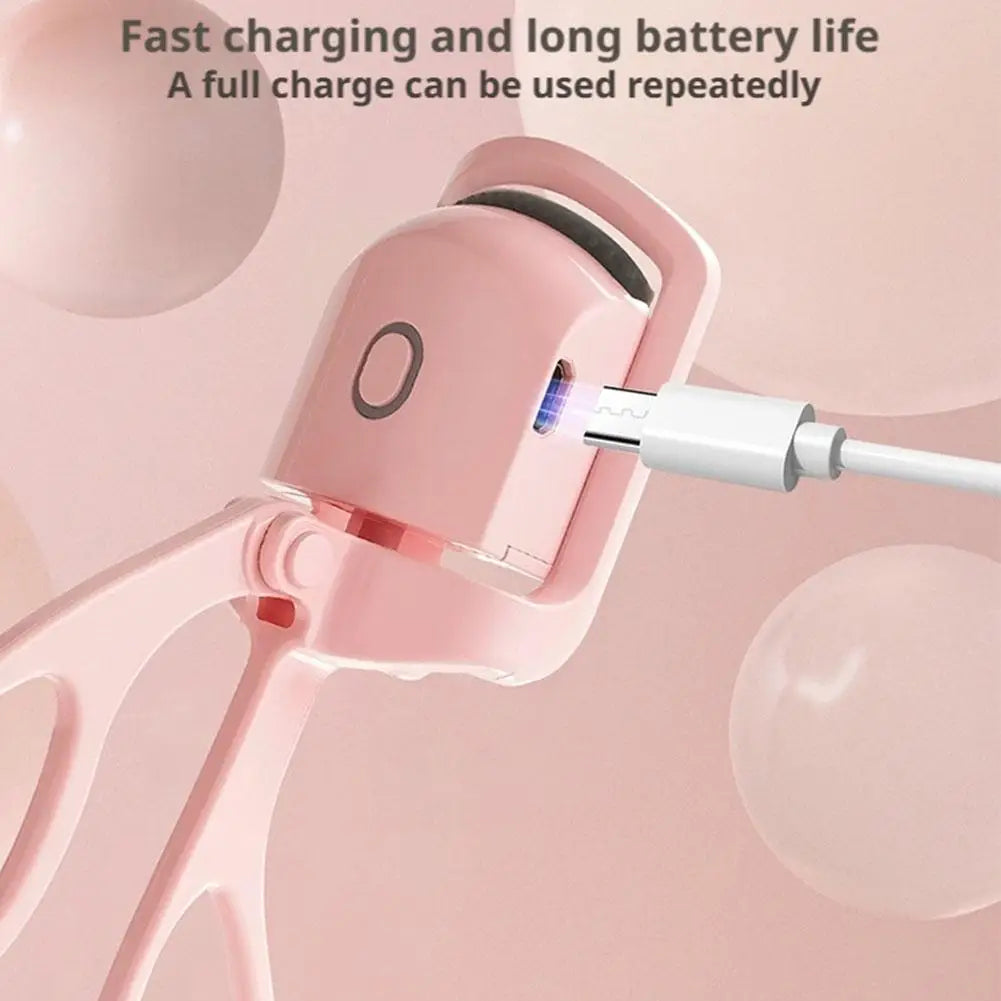 Electric Eyelash Curler Portable Design Long Lasting Styling Curler Easy To Use Heated Eyelash Curler All Day Perfect Curling
