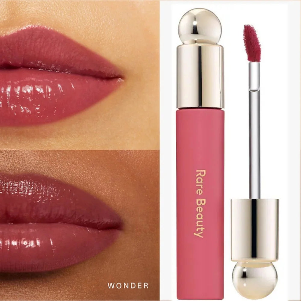 Rare Beauty Soft Pinch Tinted Lip Oil Stain Lip Gloss Delight Hope Happy Wonder Liquid Blush Makeup Cosmetics Face Eye Blusher