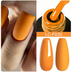 LILYCUTE 7ML Pink Glitter Nail Gel Polish Nude Natural Long Lasting Manicure Soak Off UV LED Nail Art Base Top Coat Gel Varnish