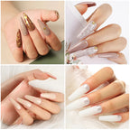 LNWPYH Gel Nail Polish Set Nail Gel Kit 26 Color Semi Permanent UV Led Gel Varnish Soak Off Nail Lacquers Base Coat Top Coat Kit