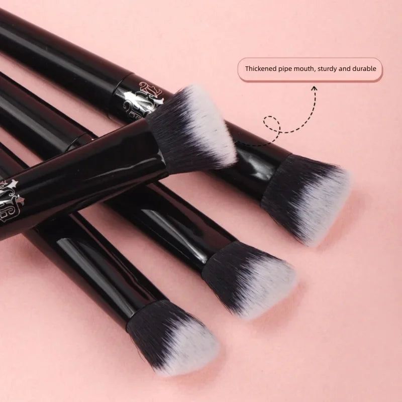 Concealer Makeup Brush Soft Fiber Hair Elegant Black Handle Powder Blusher Eye Shadow Foundation Make Up Brushes Beauty Tool