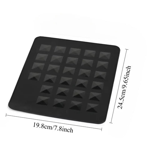 Portable Silicone Heat Resistant Mat Hair Straightener Curler Insulation Pad Non-Slip Anti Heat Mat Hair Styling Tool For Travel