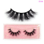 False Eyelashes 3D Mink Lashes Soft Fluffy Natural Long Fake Lashes Full Stripe False Eyelash Volume Eye Lashes for Makeup D101