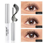 Colored Mascara Eyelashes, Purple Blue Red White Black Colorful Waterproof Mascara Charming Long Lasting Voluminous Mascara Eye