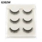 False Eyelashes 3/10 Pairs Natural Long Mink Lashes Strip Dramatic Fake Lashes Full Eye yelash Extension Makeup Faux Cils Tool