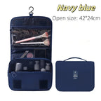 High Quality Travel Makeup Bag Waterproof Toiletries Organizer  Women Neceser Bathroom Hook Wash Pouch Hook Makeup Storage Bag