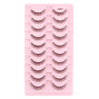 False Eyelashes 3/10 Pairs Natural Long Mink Lashes Strip Dramatic Fake Lashes Full Eye yelash Extension Makeup Faux Cils Tool