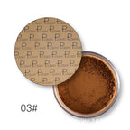 8 Color Long-Lasting Oil Control Matte Loose Face Powder - Invisible, -Matte Finishing Powder For Setting Foundation Makeup