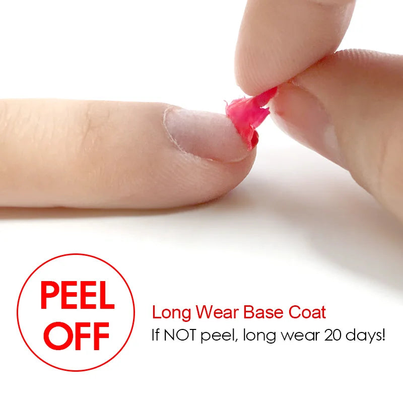 Canni 18ml Big Size Long Wear Diamond No Wipe Top Coat Peel Off Base Coat Nail Manicure Soak Off UV LED TPO FREE Gel Polish