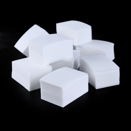 450pcs Lint-Free Nail Polish Remover Wipes Cotton Wipes Manicure Cleaner UV Gel Nail Polish Removal Pads Papers Cleansing Tools
