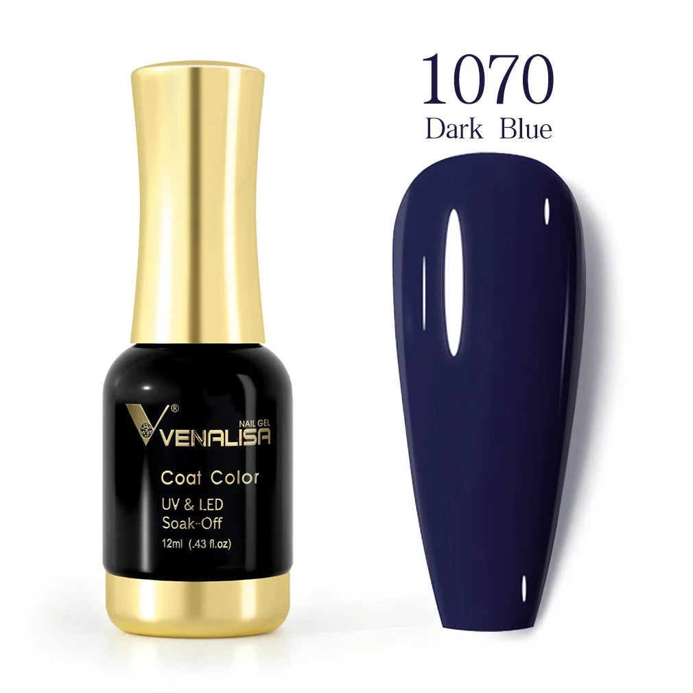 Venalisa 12ml Platinum Gel Nail Polish Super Shiny Effect Nail Gel Perfect Soak off UV&LED Nail Color Foil Chrome Gel Polish