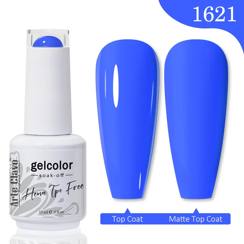 Arte Clavo Hema Free TPO Free Nail Gel Polish Nail Supplies Vernis Semi Permanent Nail Art Manicure Soak Off UV Gel Nail Varnish