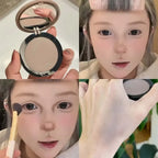 Matte Cement Brown Nose Shadow Facial Contouring Press Powder Monochrome Natural Color Rendering 3D Makeup Contour Palette