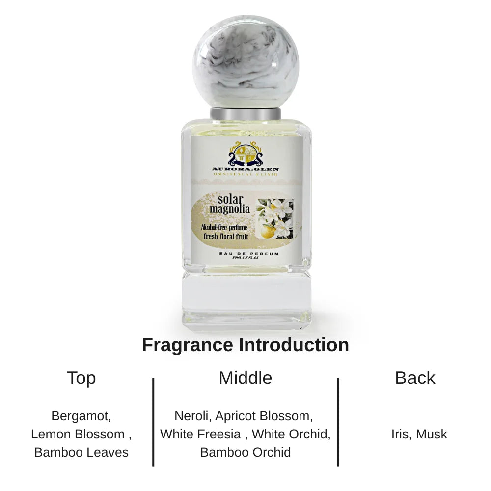 Osmanthus, Peony, and Pomegranate Fragrance Perfume for Women - Crystal Diamond Series, Light and Elegant Scent parfum