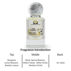 Osmanthus, Peony, and Pomegranate Fragrance Perfume for Women - Crystal Diamond Series, Light and Elegant Scent parfum