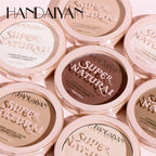 8 Colors Loose Powder Oil Control Waterproof Mineral Face Foundation Cosmetics Long Lasting Makeup Powder Compact Powder Pressed