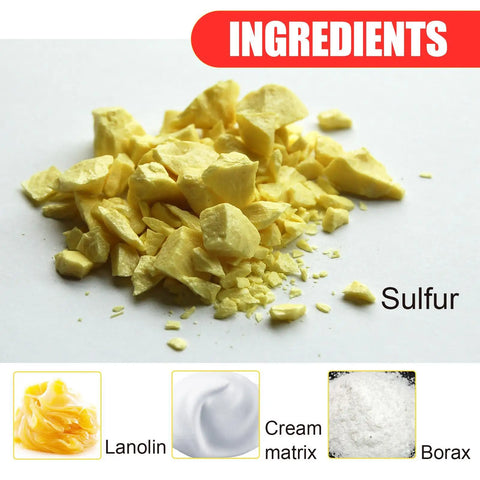 50g Sulfur Shampoo Remove Lice Mites Dandruff Itching Oil Cleaning Scalp Deep Hair Antipruritic Follicles Cleaning Hair Care