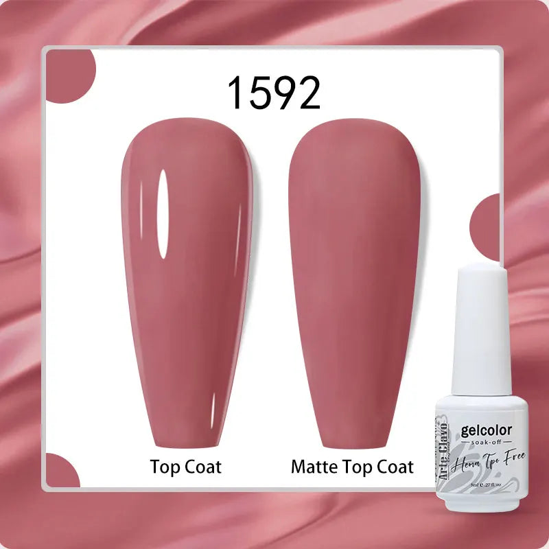 Arte Clavo 8ml HEMA TPO Free Gel Nail Polish Nail Art Manicure Semi Permanent Gel UV Hybrid Varnishes Base Top Coat Enamels New