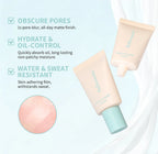 Lakerain Pore No More Primer Moisturizing Long-Lasting Oil Control Matte Finish Primer Water & Sweat Resistant Base Makeup