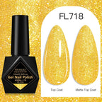 10ml Gel Nail Polish 162 Colors Nail Supplies Vernis Semi Permanent Nail Art Manicure Soak Off LED UV Gel Nail Varnishes Summer