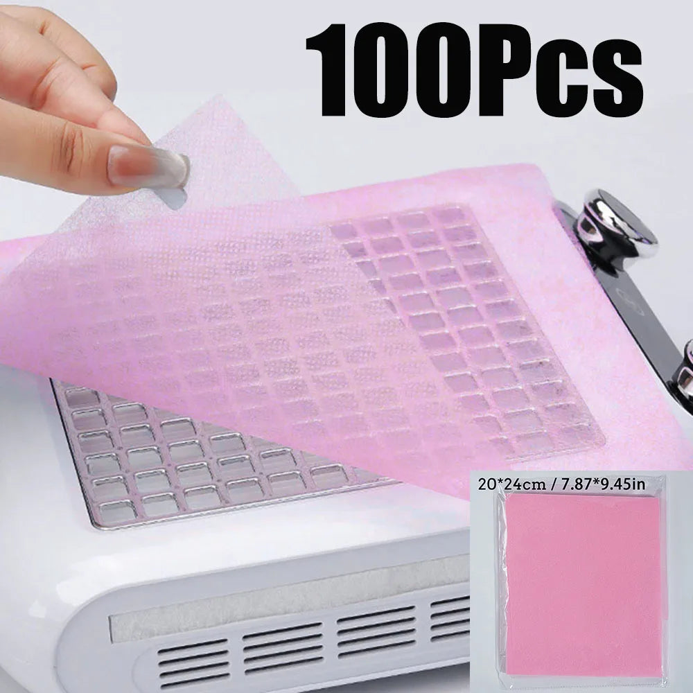 1000/500/200/180/100Pcs Profession 100% Cotton Pads For Nail Wipe Lint-Free Nail CottonGel Polish RemoverNail Art Cleaning Tools
