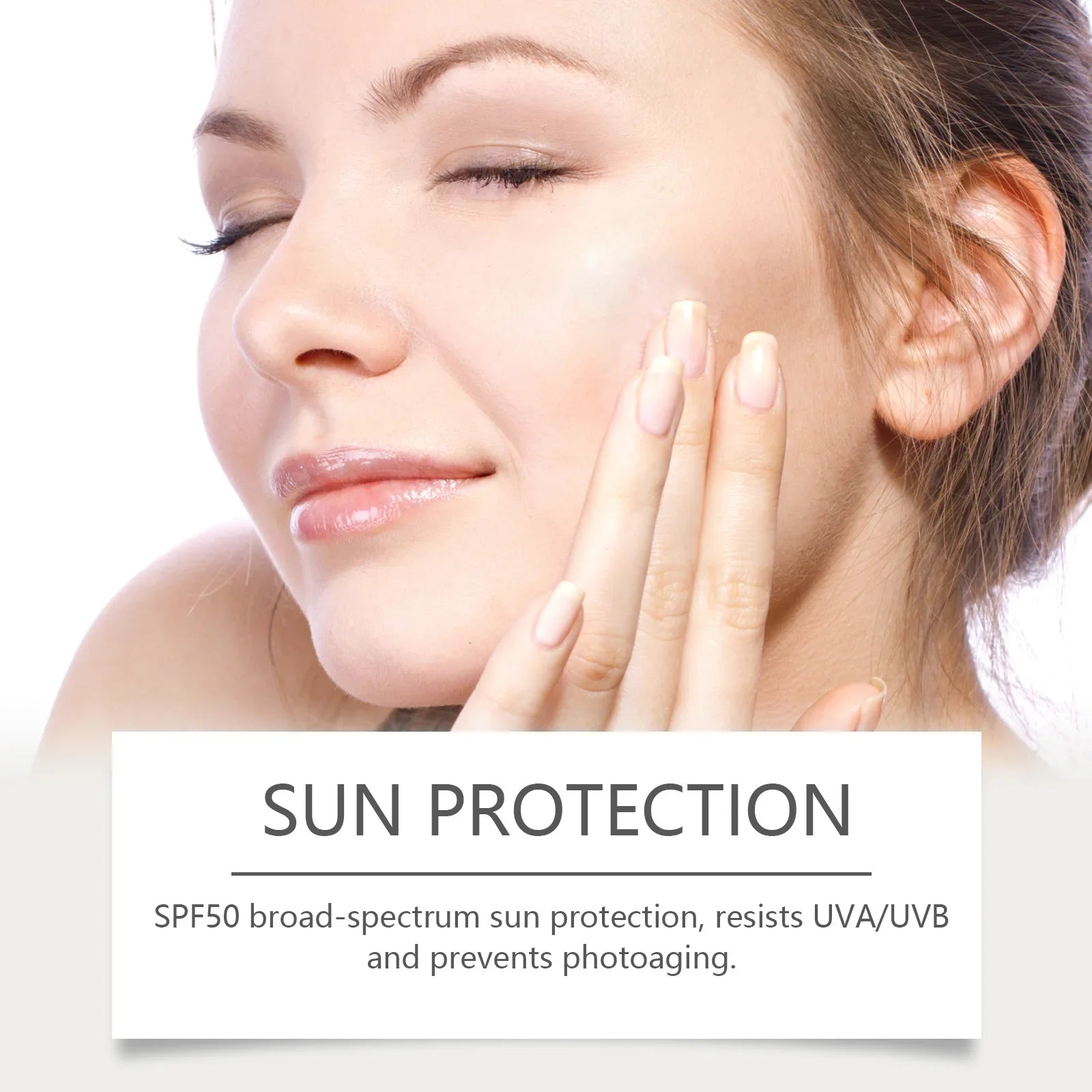 4-in-1 Foundation Liquid SPF 50+ Full Coverage Concealer Long-lasting Waterproof  Professional Concealing Face Dark Circle