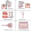 Flower Knows Swan Ballet Collection 6 Color Palette Embossed Blush Shine Lipstick Fairy Tale Ballet Makeup Gift Set