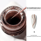 Silver/Gold Metal Gel Metallic Nail Polish Chrome 3D Metal Painted Gel Polish 5ml Liquid Mirror Effect Glossy Shine Manicure