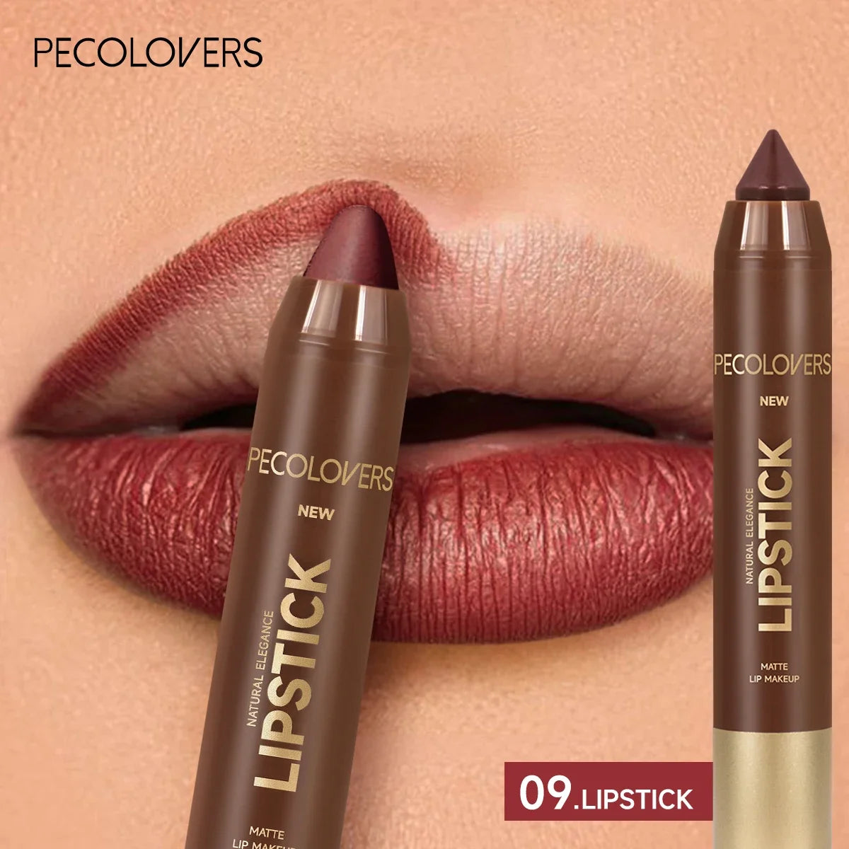 Matte Velvet Lipstick – Long-Lasting, Waterproof, Non-Stick & Transfer-Proof