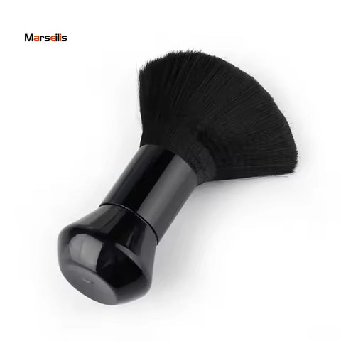 Marseilis Soft Brush Neck Dust Remover Soft Neck Brush For Hair Cutting Neck and Facial Cleaning Hair Sweeping Brush Salon Tools