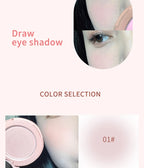 HerorangeHR402 Serbuk Serbuk Monokrom Kalis Air Panjang Tahan Lama Plat Peach Orange Kabus Lembut Lembut Matte Semulajadi Blush