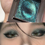 Metallic Glitter Eyeshadow Cream Sparkling Mousse Shimmer Highlighter Pressed Pigments Punk Purple Pearlescent Eyeshadow Palette
