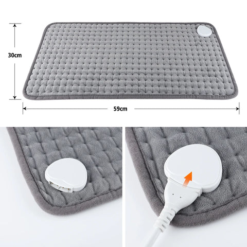 30*59cm Electric Heating Pad Blanket Thermal Shoulder Back Fatigue Eliminate Fatigue Winter Warmer Home Office Abdomen Mat