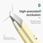 MR.GREEN Curve Handle Eyebrows Tweezers Professional Fine Hairs Puller Makeup Tools Stainless Steel Beauty Clips Removal